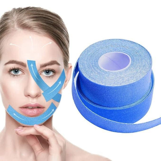 Beauty Kinesiology Tape | Anti-Wrinkle Face Tape | Face Lift Tape for Toning, Firming & Tightening The Skin |