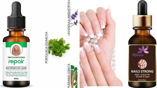 Combo Of Natural Nails Strong Oil For Cuticle Care & Nail Repair Liquid