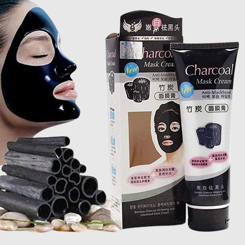 Charcoal Blackhead Mask Cream for Deep Cleansing, Purifying, Removes Excess Dirt & Oil Face Mask Blackhead Remover